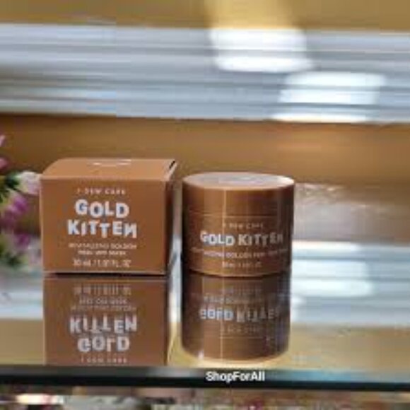 NIB- I DEW CARE Revitalizing Golden Peel Of Mask, Gold Kitten, .30 fl oz/9 mL - Picture 6 of 6